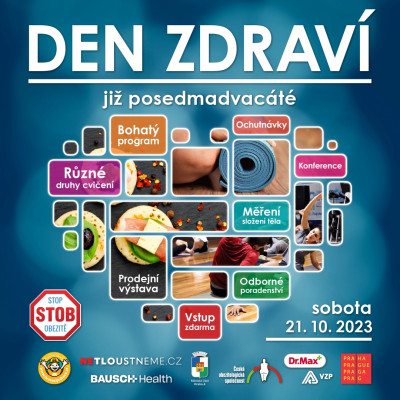 Zúčastněte se Dne zdraví se STOBem a atraktivním programem